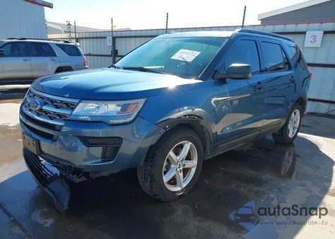 2018 Ford Explorer z USA, uszkodzony, nr VIN 1FM5K7B8XJGA79824